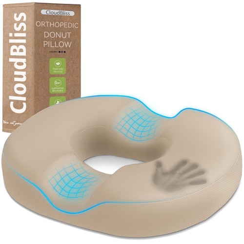 Cloudbliss cuscino ciambella - cuscino,